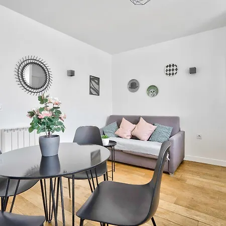 Splendid For 2 Persons Апартаменты Обервилье